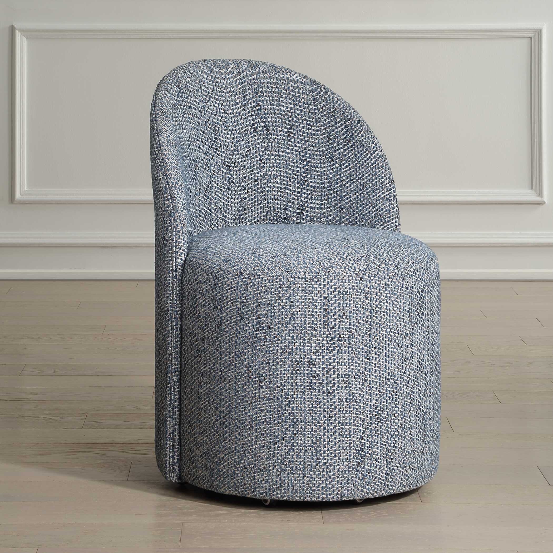 Roll With It Denim Dining Chair by Uttermost alternate view 1