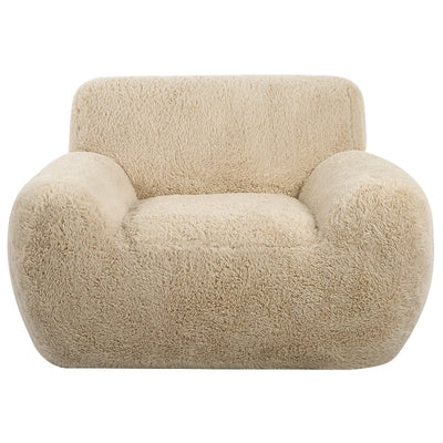 Abide Sheepskin Accent Chair - Uttermost - Accent Chairs by Modest Hut