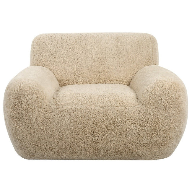 Abide Sheepskin Accent Chair - Uttermost - Accent Chairs by Modest Hut