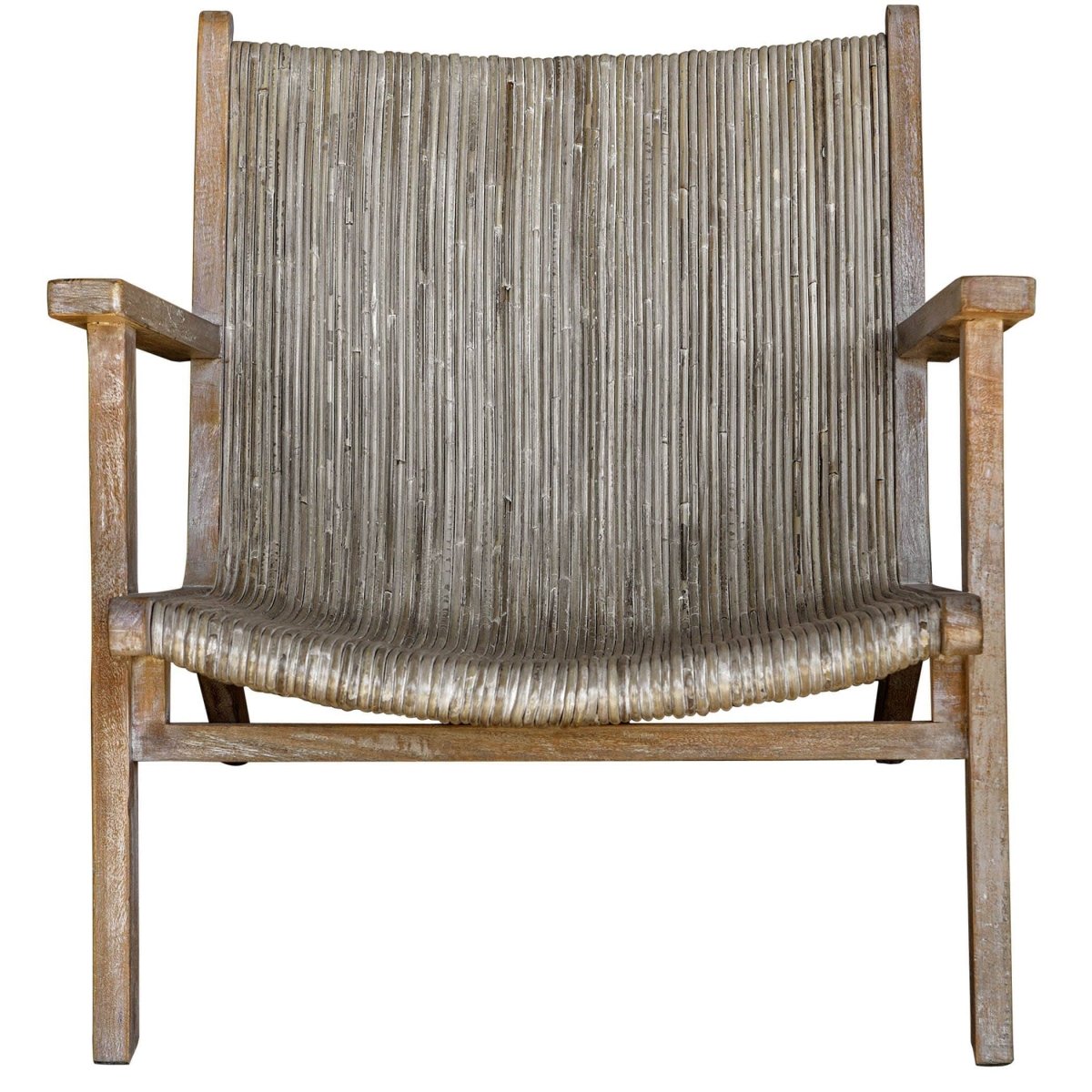 Aegea Accent Chair (Woven Rattan) - Uttermost - Accent Chairs by Modest Hut