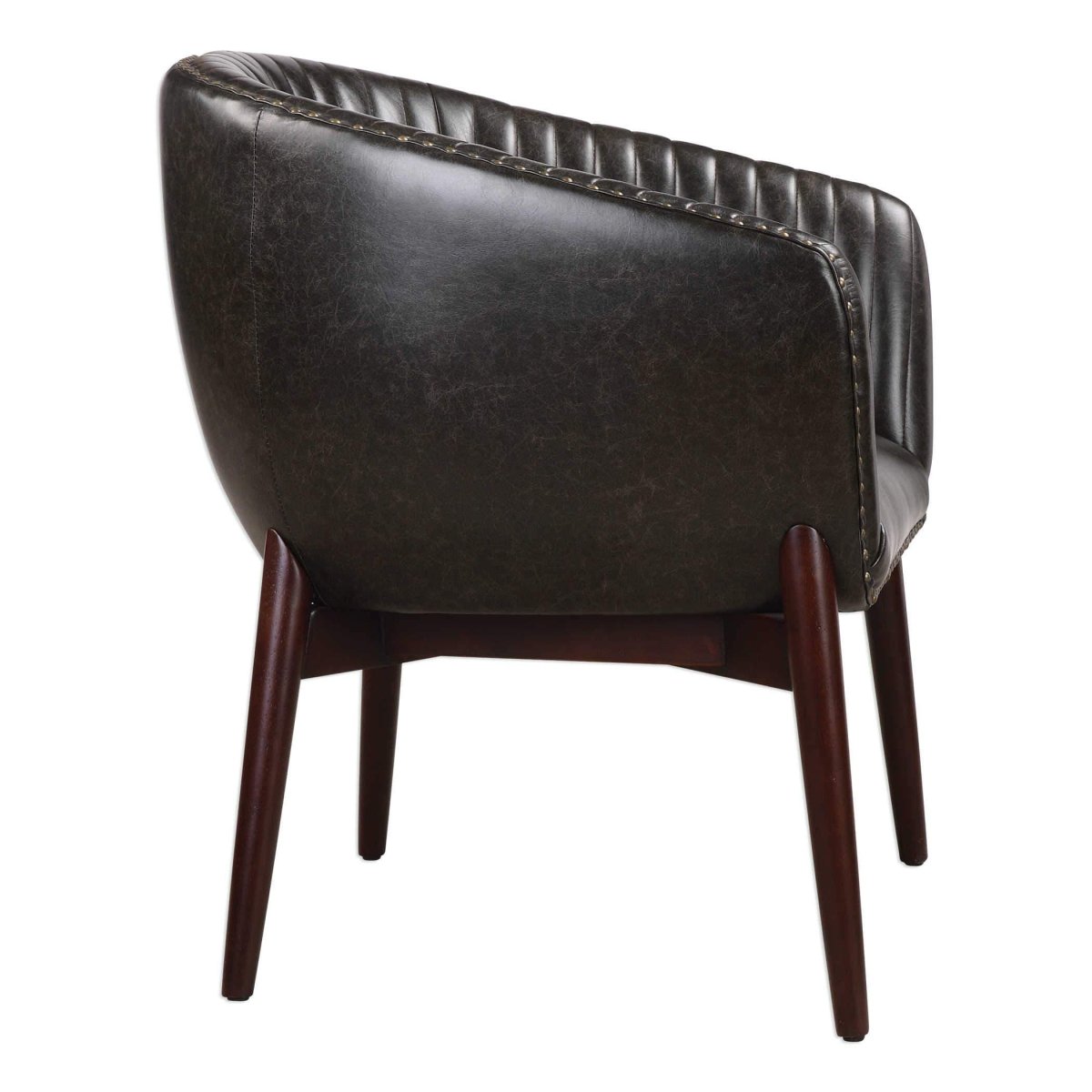 Anders Black Onyx Accent Chair - Uttermost - Accent Chairs by Modest Hut