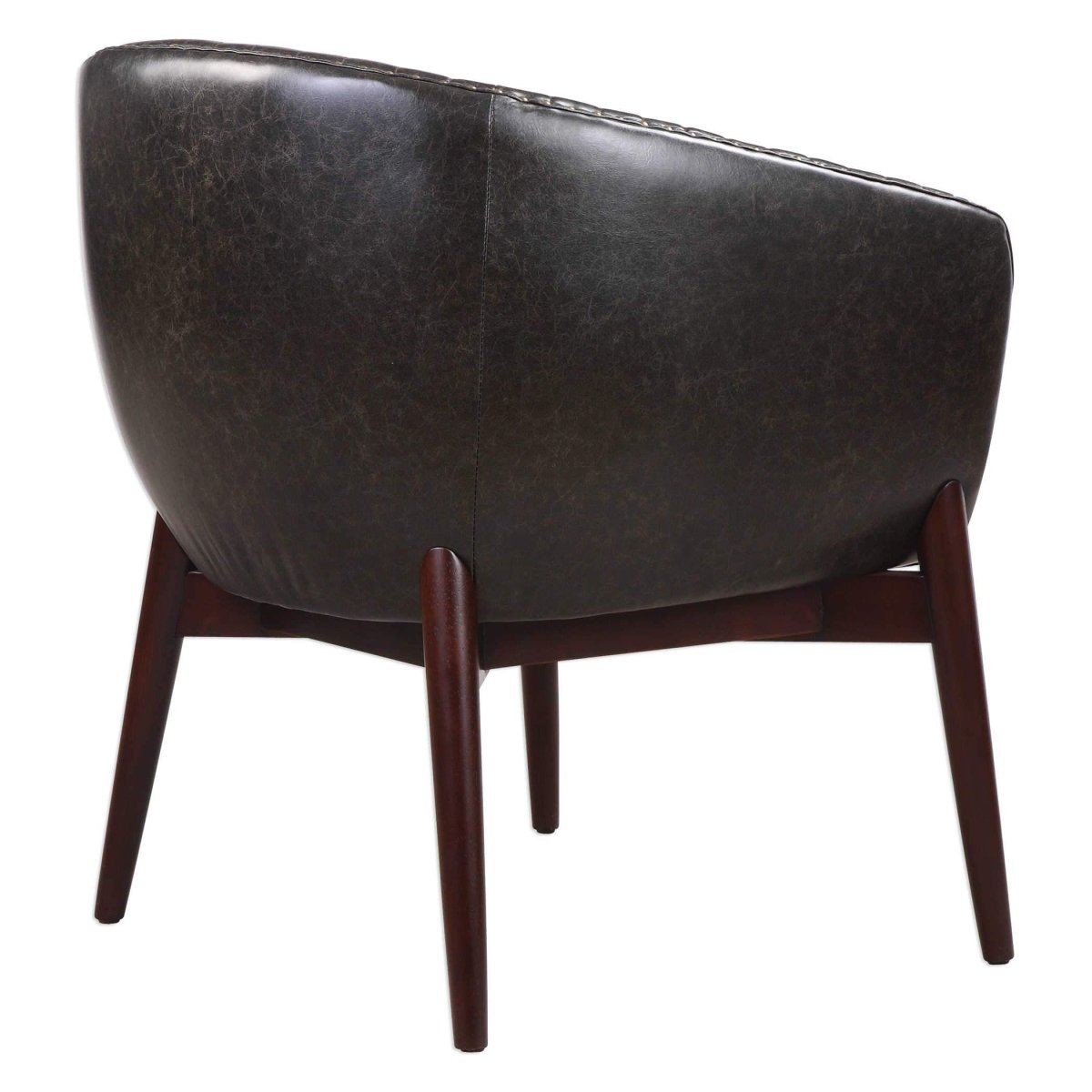 Anders Black Onyx Accent Chair - Uttermost - Accent Chairs by Modest Hut