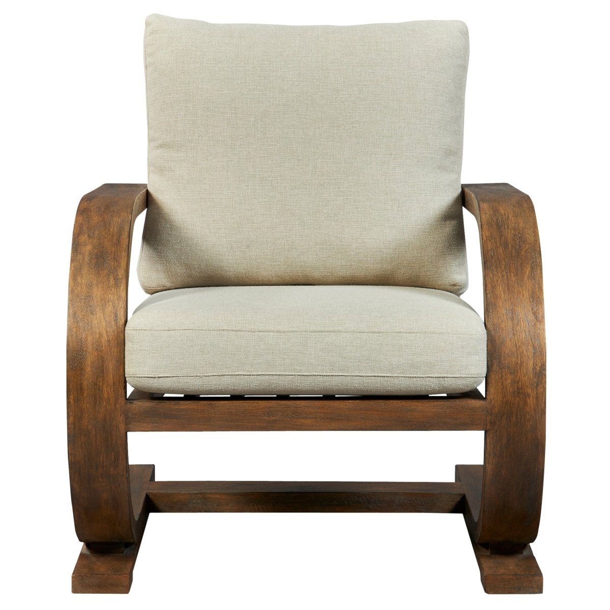 Bedrich Wooden Accent Chair - Uttermost - Accent Chairs by Modest Hut