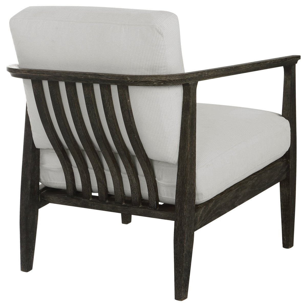 Brunei White Accent Chair - Uttermost - Accent Chairs by Modest Hut