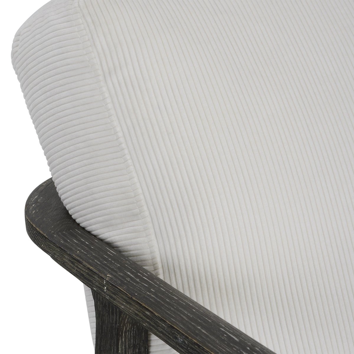 Brunei White Accent Chair - Uttermost - Accent Chairs by Modest Hut