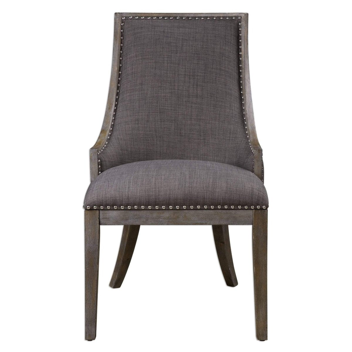 Charcoal Adrian Accent Chair - Uttermost - Accent Chairs by Modest Hut