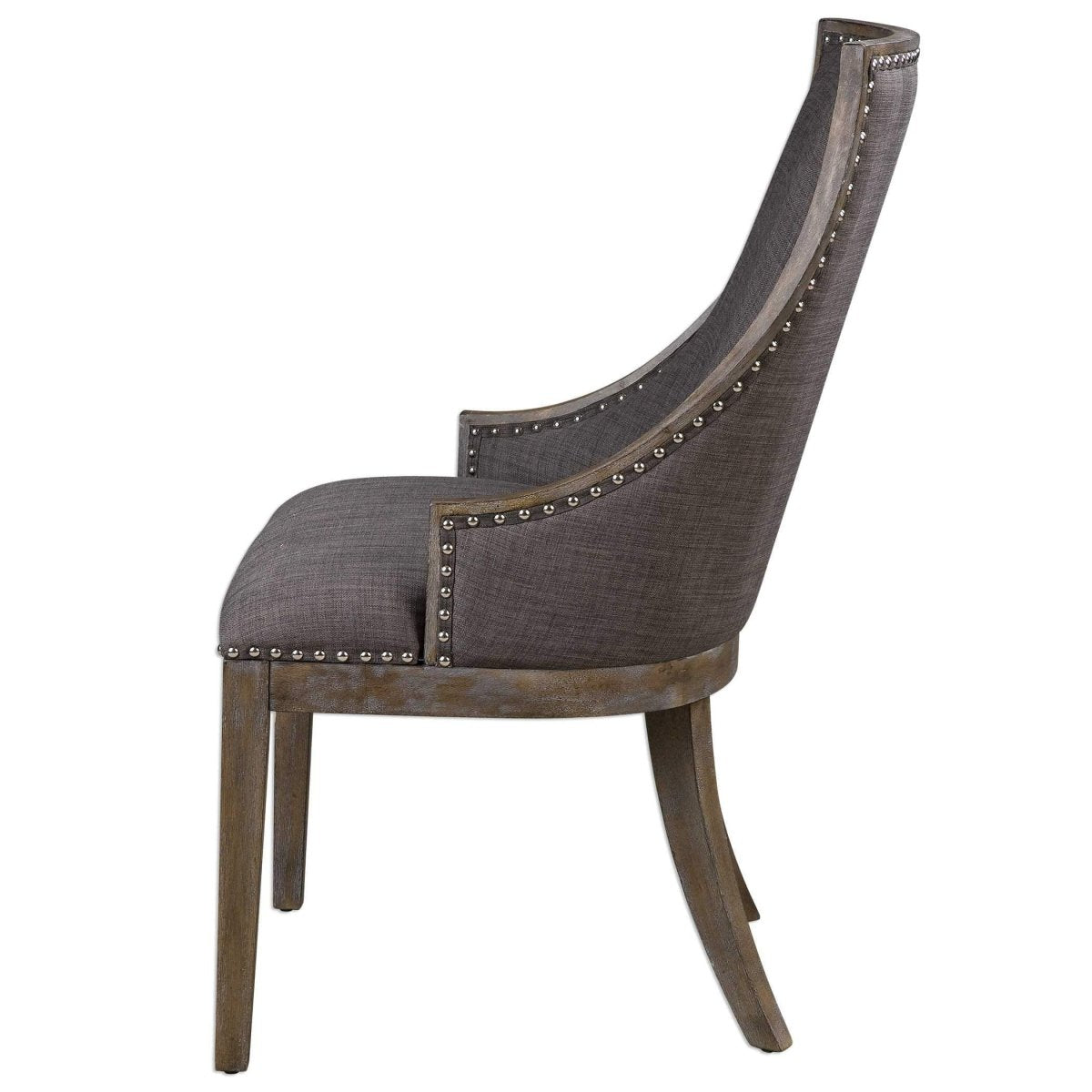 Charcoal Adrian Accent Chair - Uttermost - Accent Chairs by Modest Hut