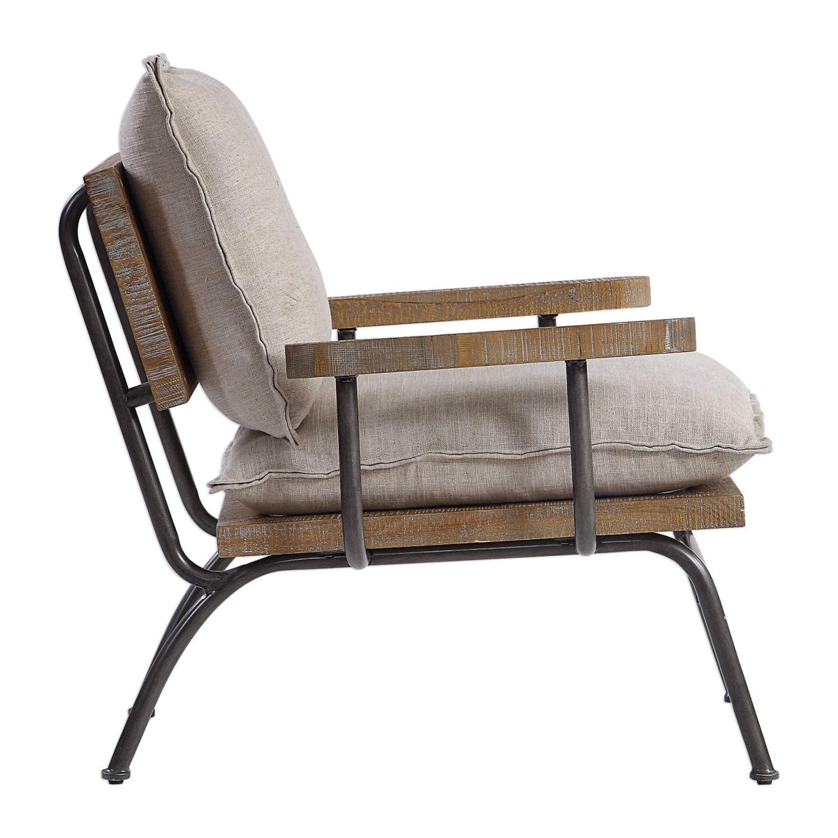 Decla Industrial Accent Chair - Uttermost - Accent Chairs by Modest Hut