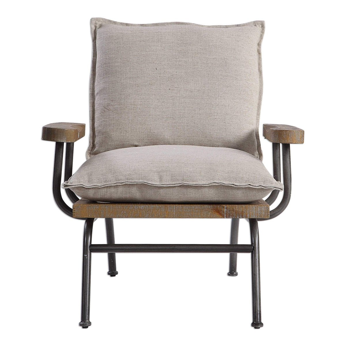 Decla Industrial Accent Chair - Uttermost - Accent Chairs by Modest Hut