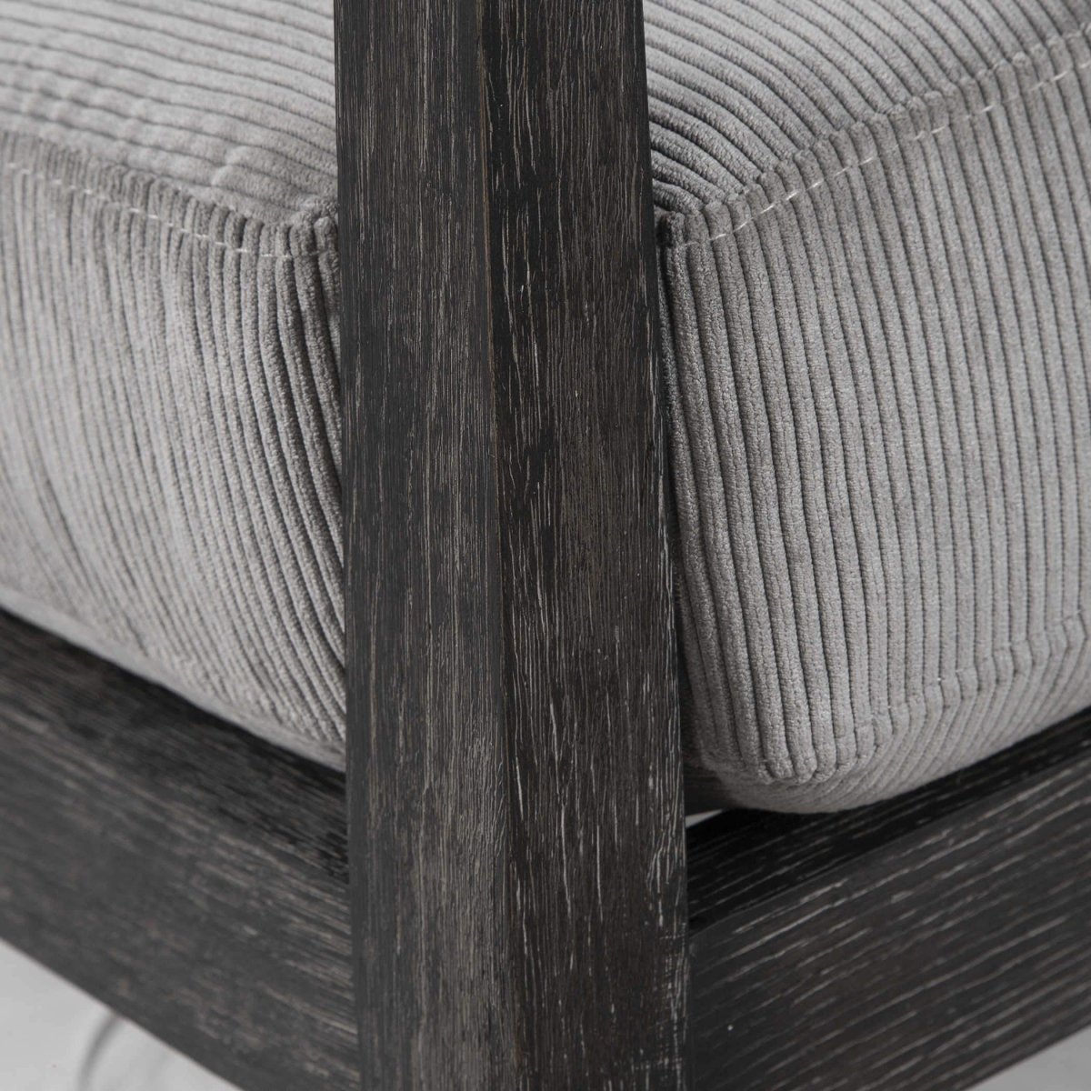 Gray Brunei Modern Accent Chair - Uttermost - Accent Chairs by Modest Hut