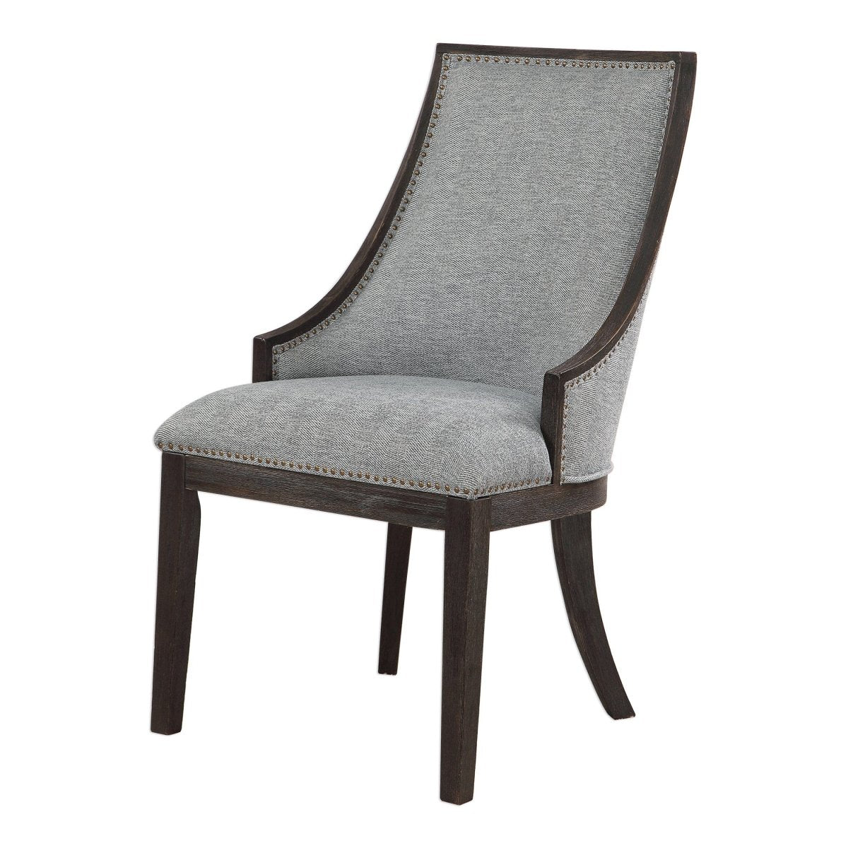 Janis Ebony Accent Chair - Uttermost - Accent Chairs by Modest Hut