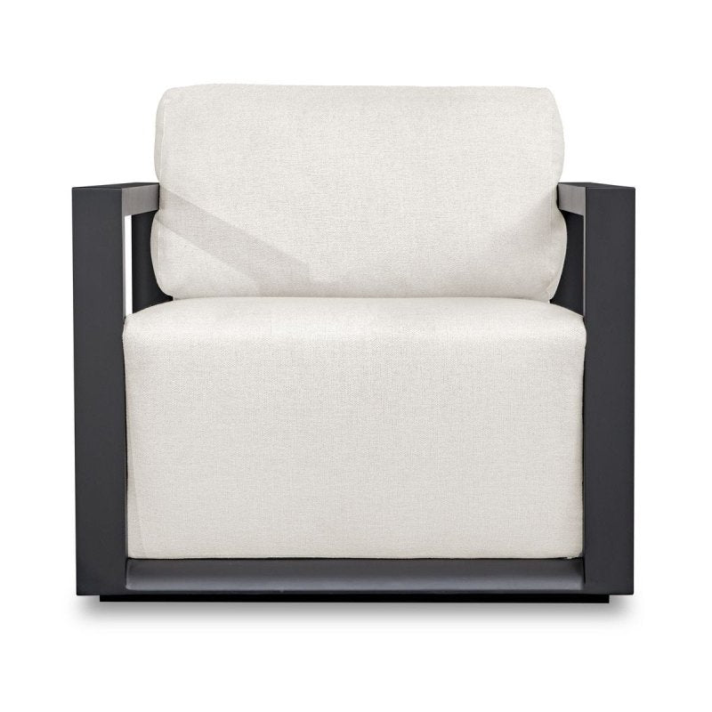 Alternate view of the Remsen Outdoor Lounge Chair Java Black/Oyster by Uttermost