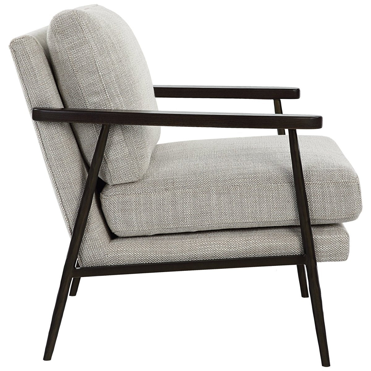 Sebastian Cast Iron Accent Chair - Uttermost - Accent Chairs by Modest Hut