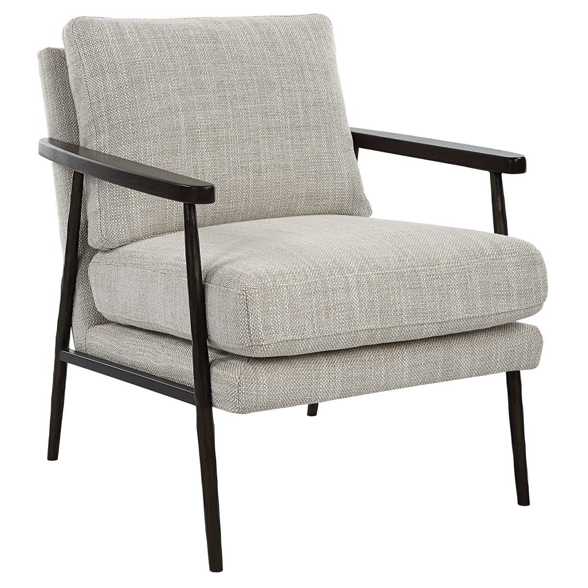 Sebastian Cast Iron Accent Chair - Uttermost - Accent Chairs by Modest Hut