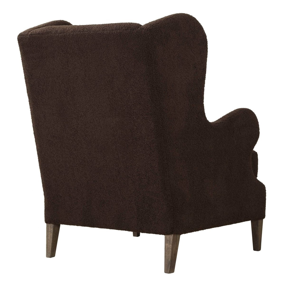 Serpentine Brown Fabric Accent Chair - Uttermost - Accent Chairs by Modest Hut