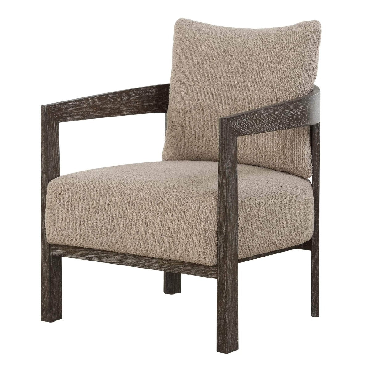 Sienna Sand Fabric Accent Chair - Uttermost - Accent Chairs by Modest Hut