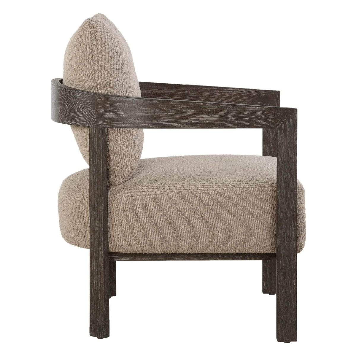 Sienna Sand Fabric Accent Chair - Uttermost - Accent Chairs by Modest Hut