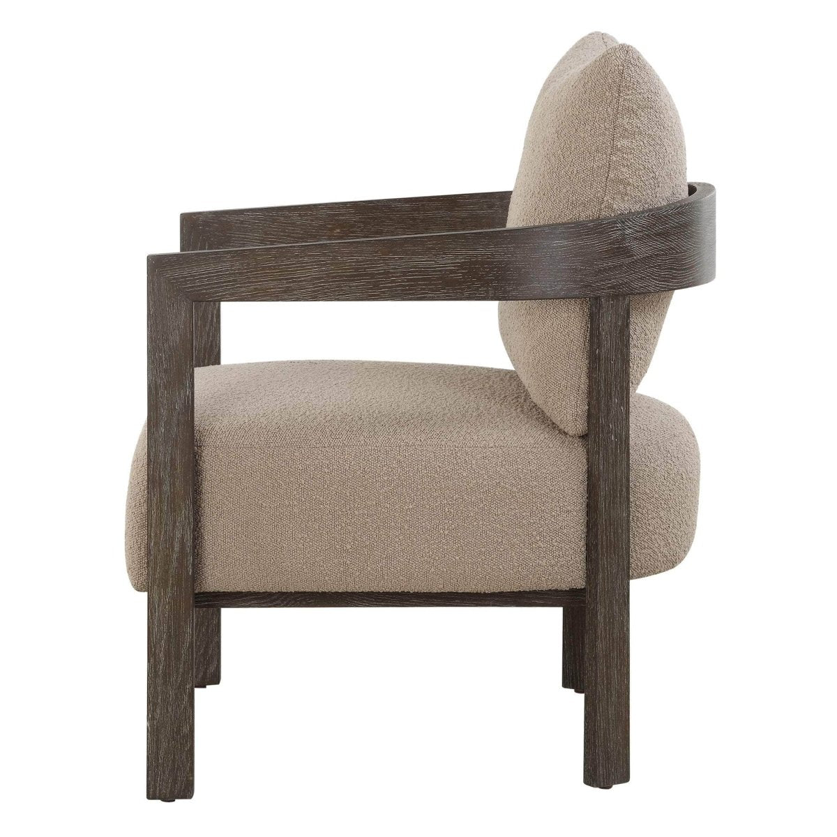 Sienna Sand Fabric Accent Chair - Uttermost - Accent Chairs by Modest Hut