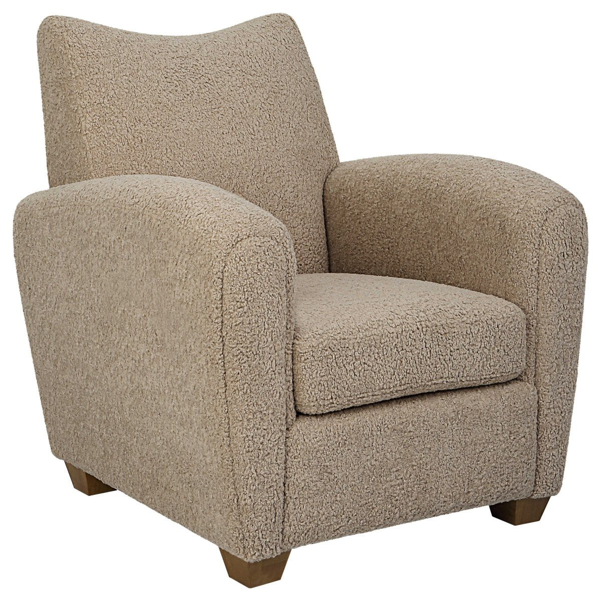 Teddy Latte Accent Chair - Uttermost - Accent Chairs by Modest Hut