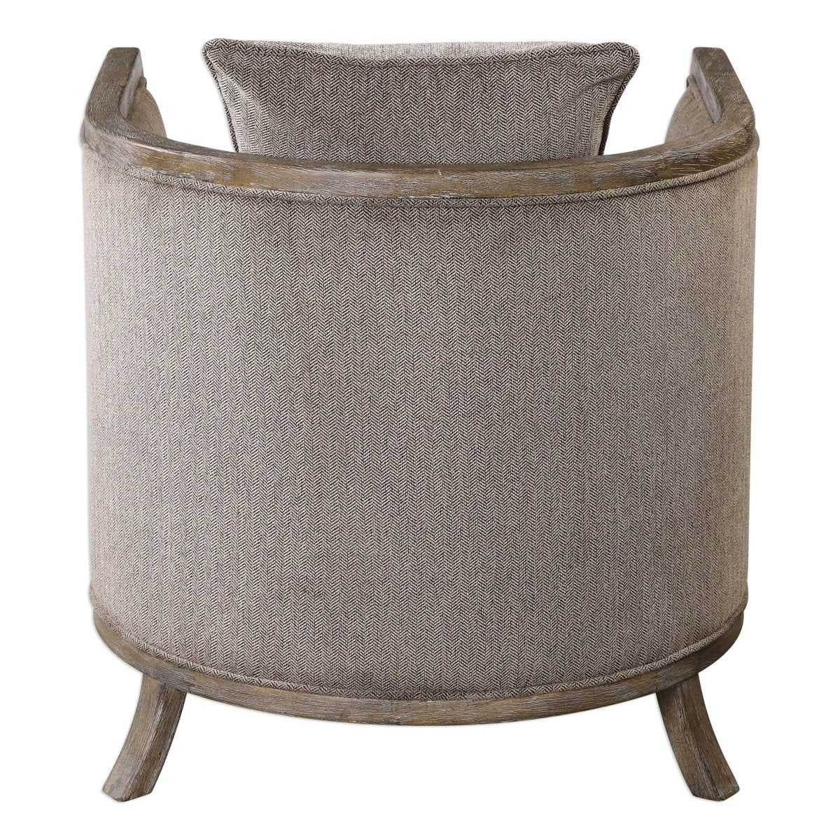 Viaggio Gray Chenille Accent Chair - Uttermost - Accent Chairs by Modest Hut