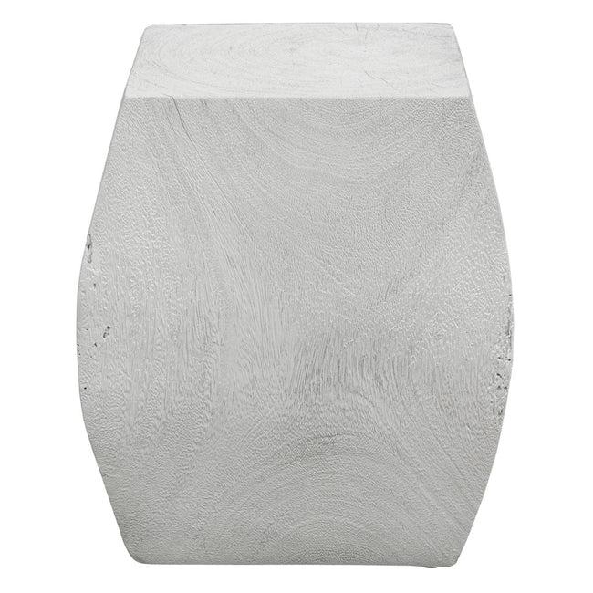 Grove Ivory Wooden Accent Stool - Uttermost - Accent Stools by Modest Hut