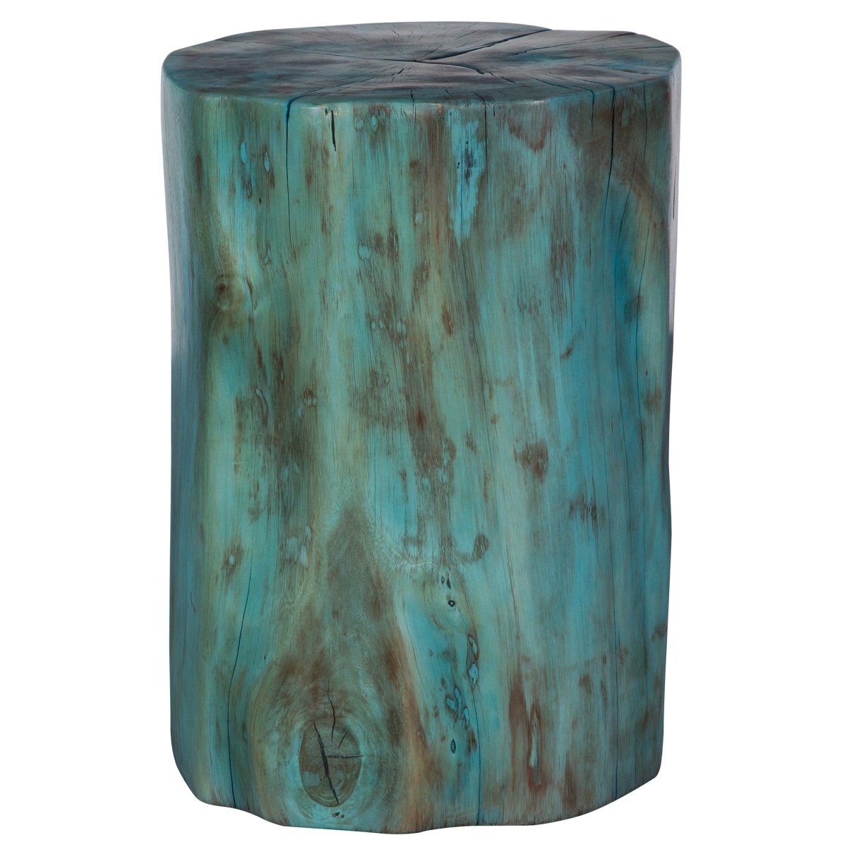 Habitat Blue Accent Stool - Uttermost - Accent Stools by Modest Hut