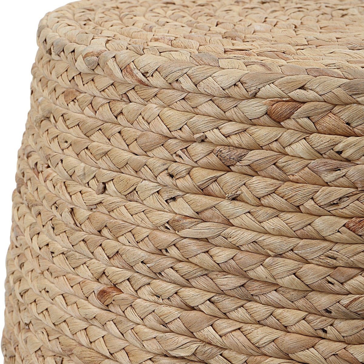 Resort Straw Accent Stool - Uttermost - Accent Stools by Modest Hut