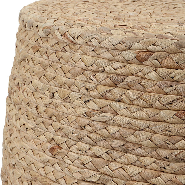 Resort Straw Accent Stool - Uttermost - Accent Stools by Modest Hut