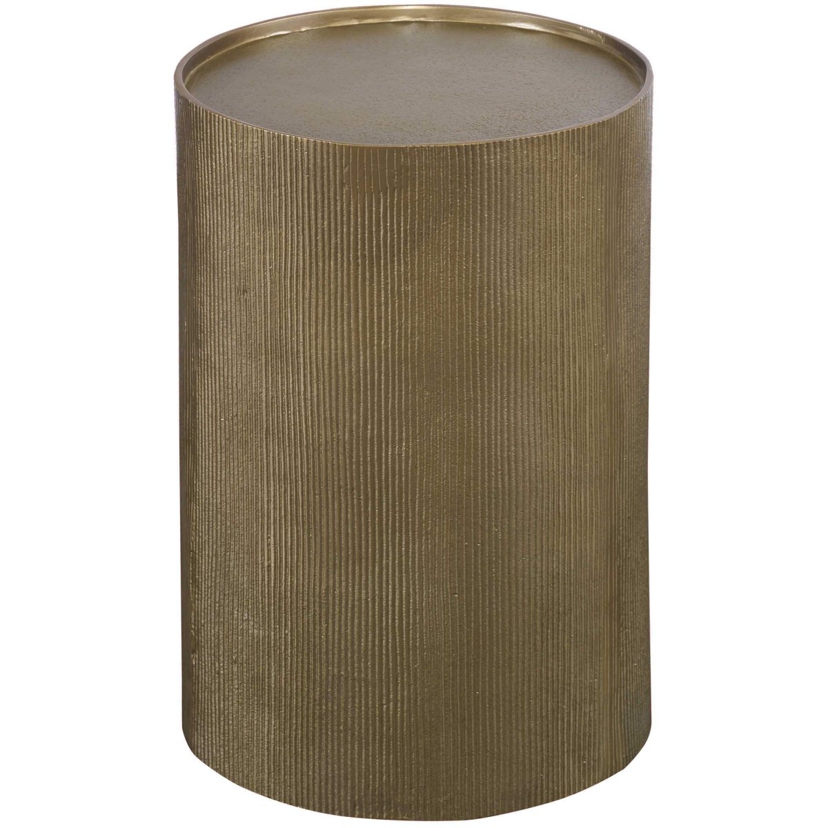 Adrina Antique Gold Accent Table - Uttermost - Accent Tables by Modest Hut