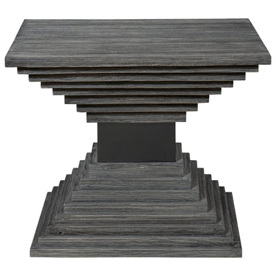 Andes Wooden Geometric Accent Table - Uttermost - Accent Tables by Modest Hut