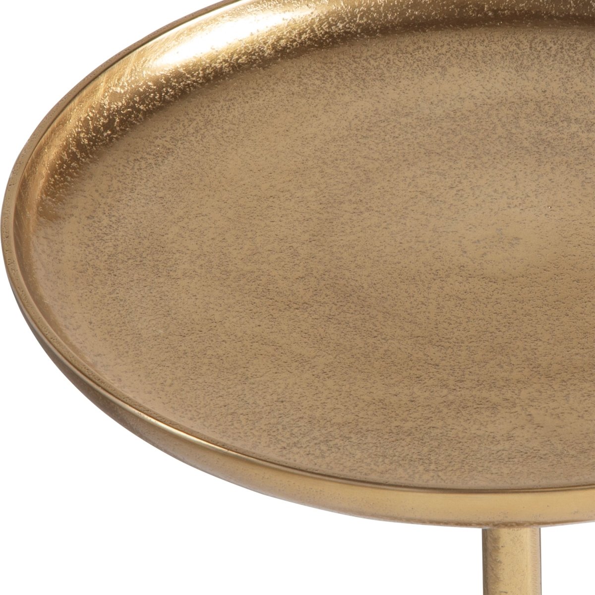 Antique Brass Round Accent Table - Uttermost - Accent Tables by Modest Hut