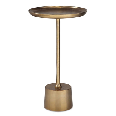 Antique Brass Round Accent Table - Uttermost - Accent Tables by Modest Hut