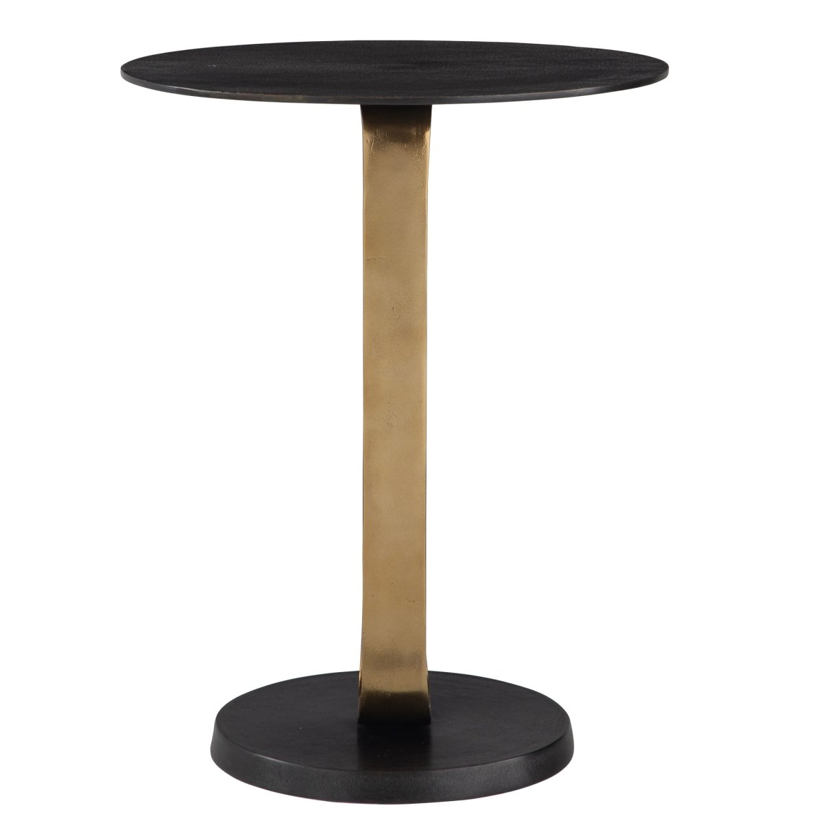 Aperture Brass Accent Table - Uttermost - Accent Tables by Modest Hut