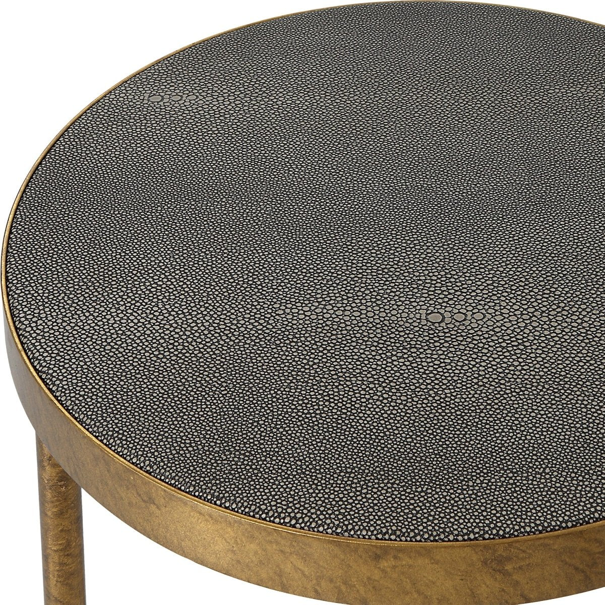 Aragon Brass Nesting Tables, S/2 - Uttermost - Accent Tables by Modest Hut