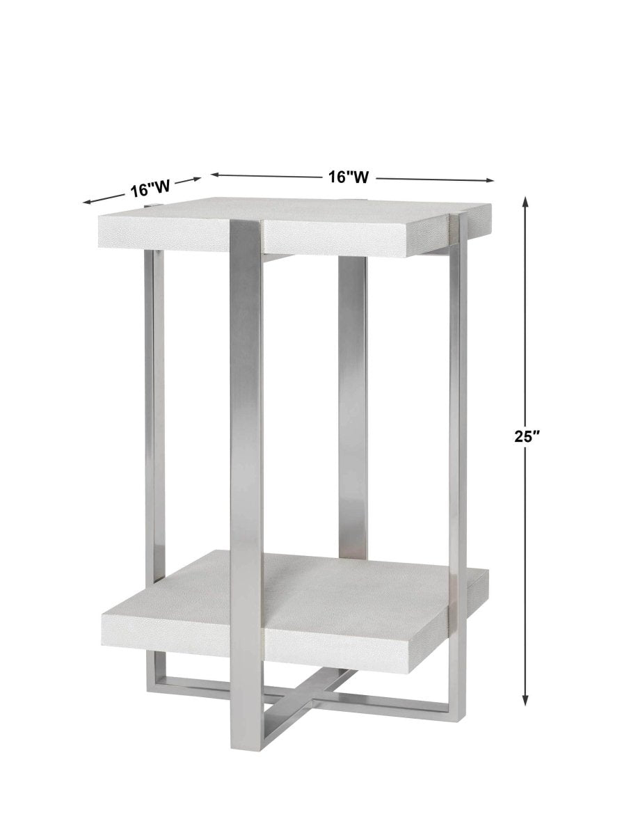 Arnaut Contemporary Accent Table - Uttermost - Accent Tables by Modest Hut