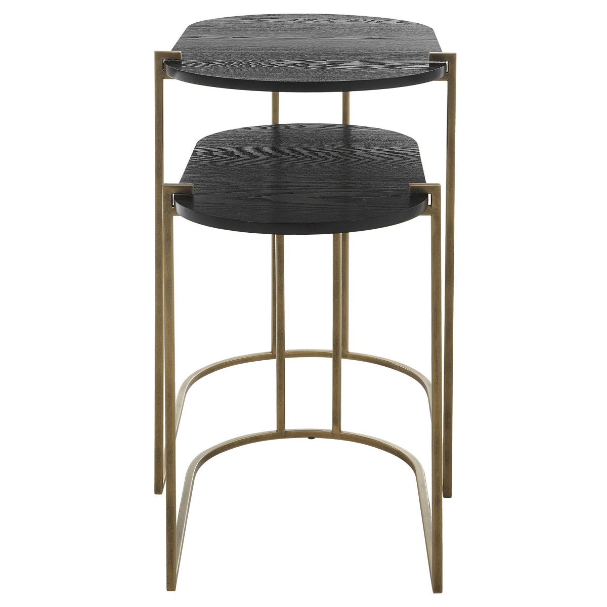 Aztec Wood Nesting Tables, Set/2 - Uttermost - Accent Tables by Modest Hut