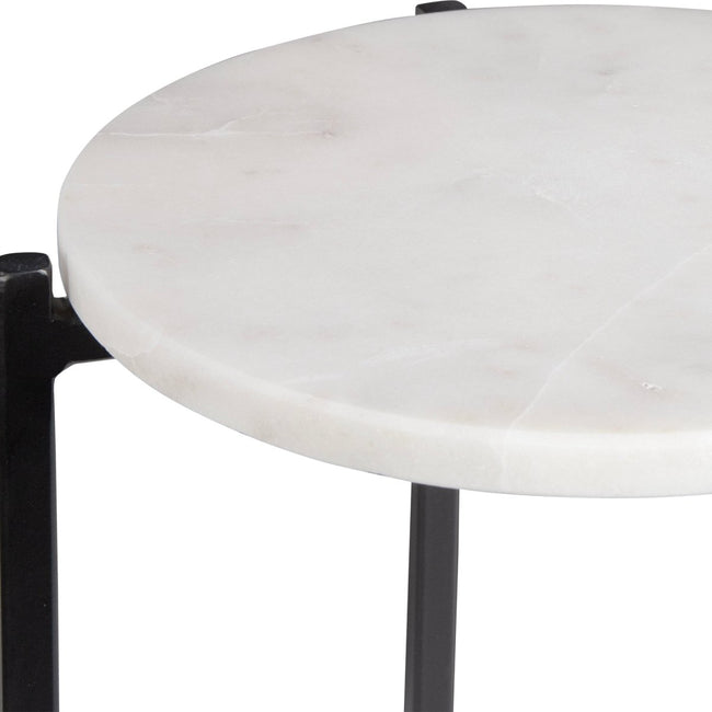 Black Accent Tables with Marble Tops - Uttermost - Accent Tables by Modest Hut