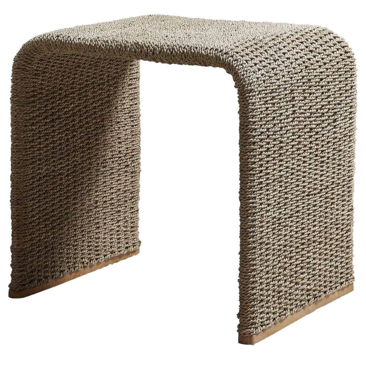 Calabria Woven Seagrass End Table - Uttermost - Accent Tables by Modest Hut