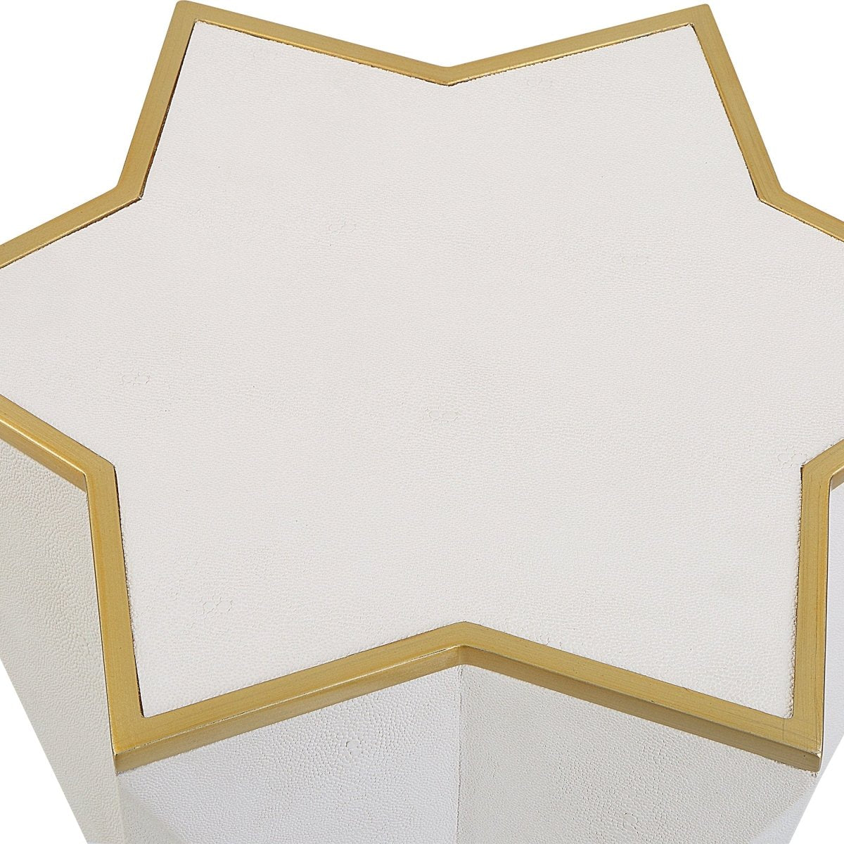 Capella White Accent Table - Uttermost - Accent Tables by Modest Hut