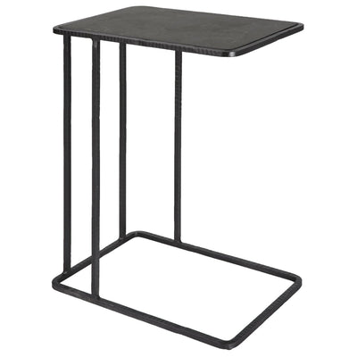 Cavern Stone & Iron Accent Table - Uttermost - Accent Tables by Modest Hut