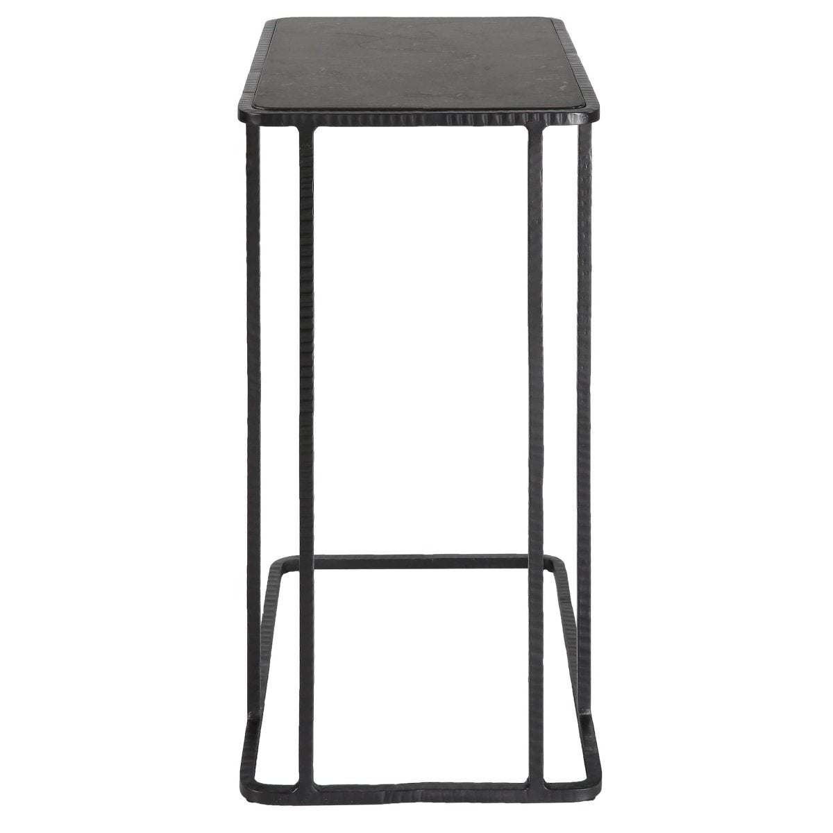 Cavern Stone & Iron Accent Table - Uttermost - Accent Tables by Modest Hut