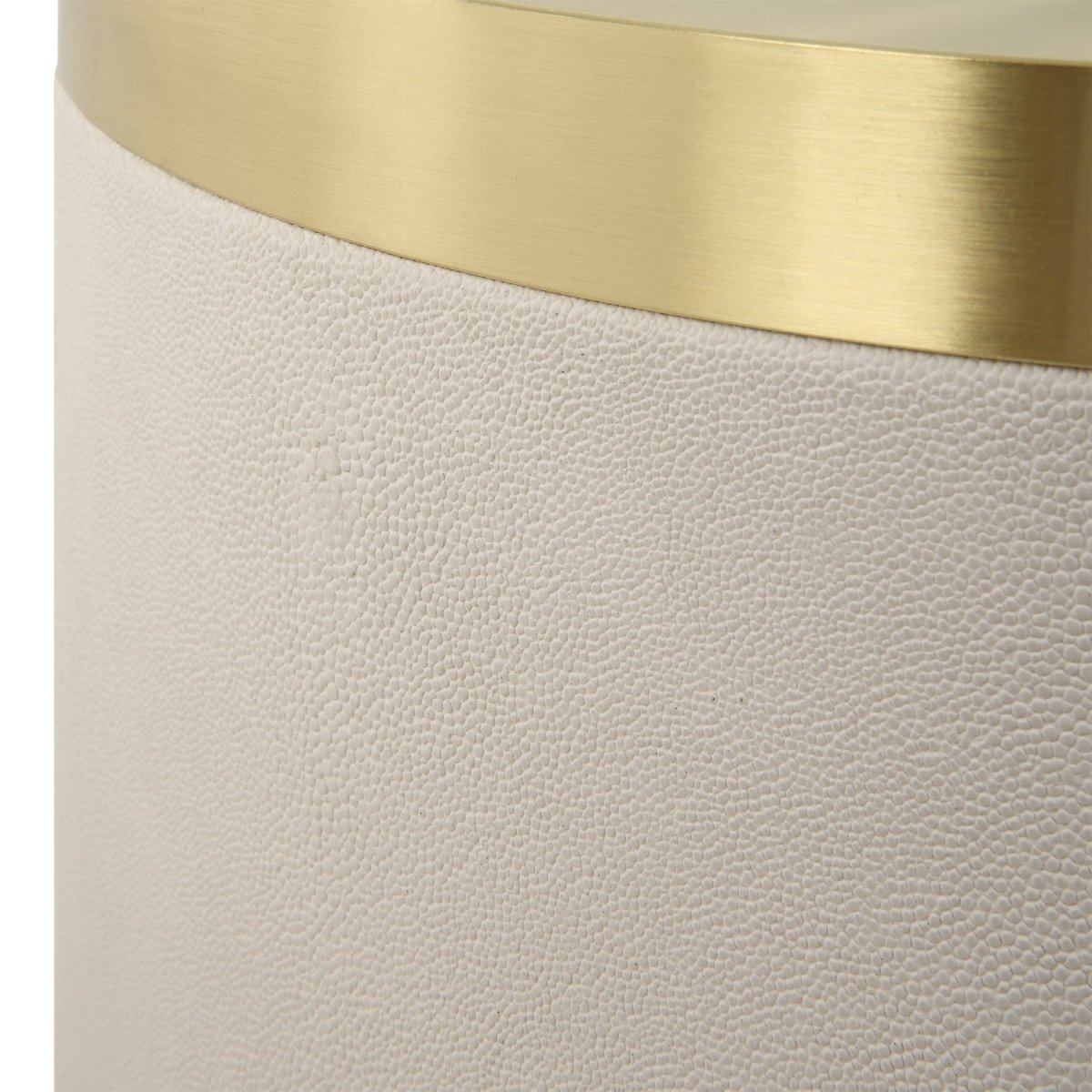 Circuit Brass & White Accent Table - Uttermost - Accent Tables by Modest Hut