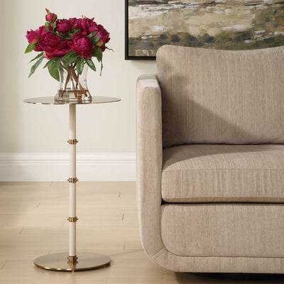 Cyprus Brass Accent Table - Uttermost - Accent Tables by Modest Hut