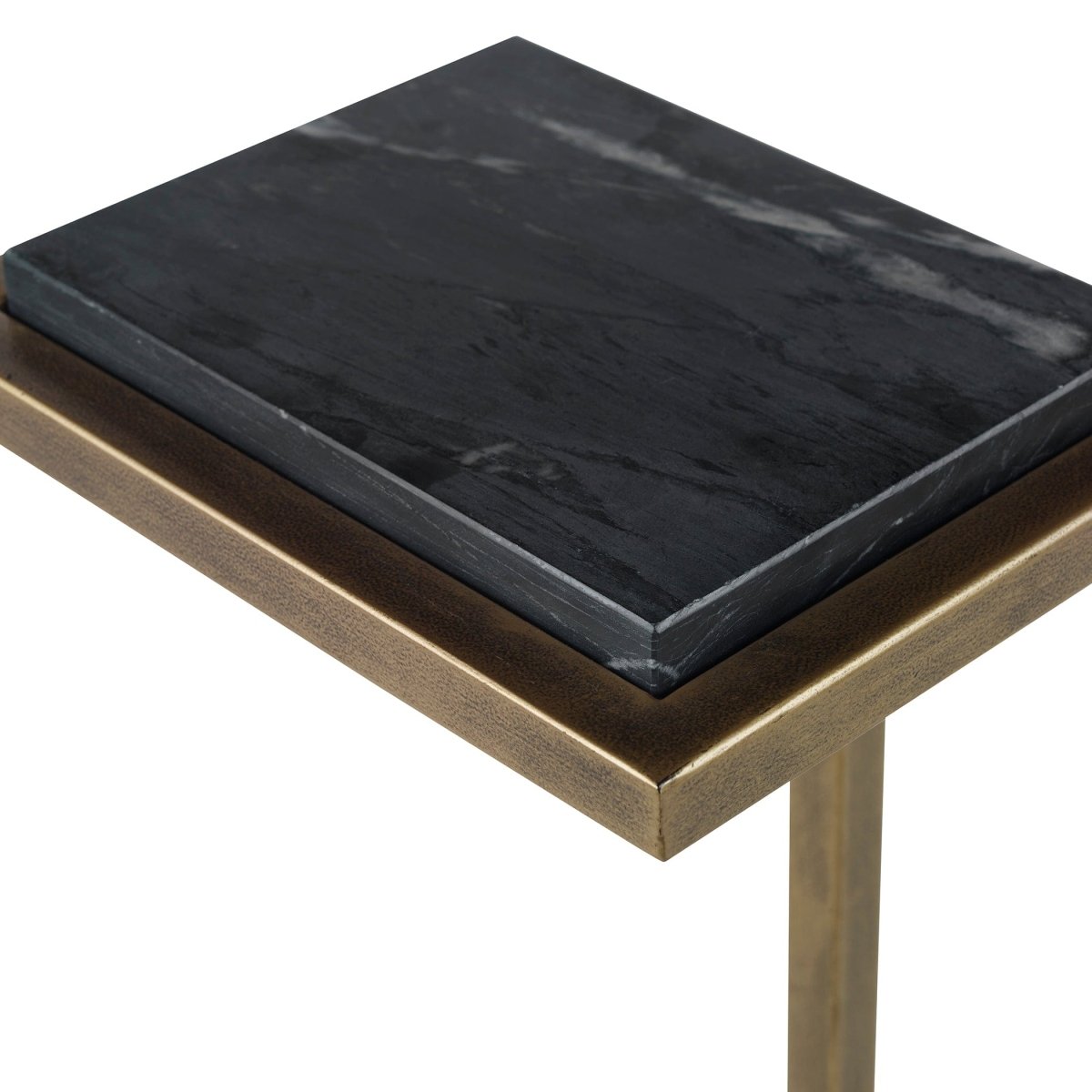 Elegantly Designed Martini Gold Accent Table - Uttermost - Accent Tables by Modest Hut