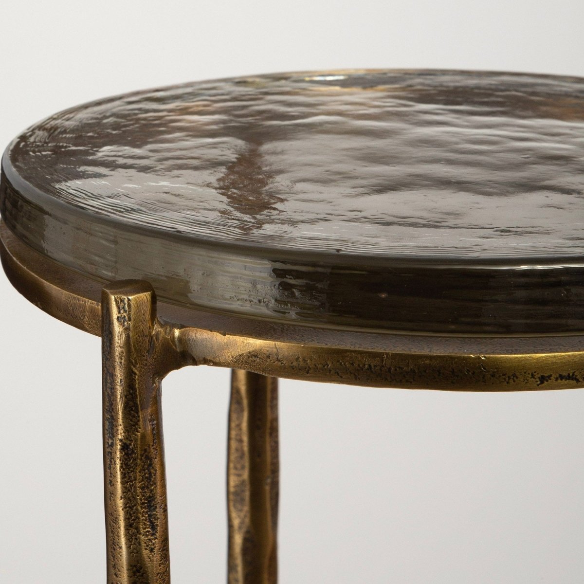 Eternity Brass Accent Table - Uttermost - Accent Tables by Modest Hut