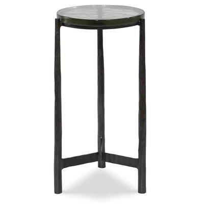 Eternity Iron & Glass Accent Table - Uttermost - Accent Tables by Modest Hut