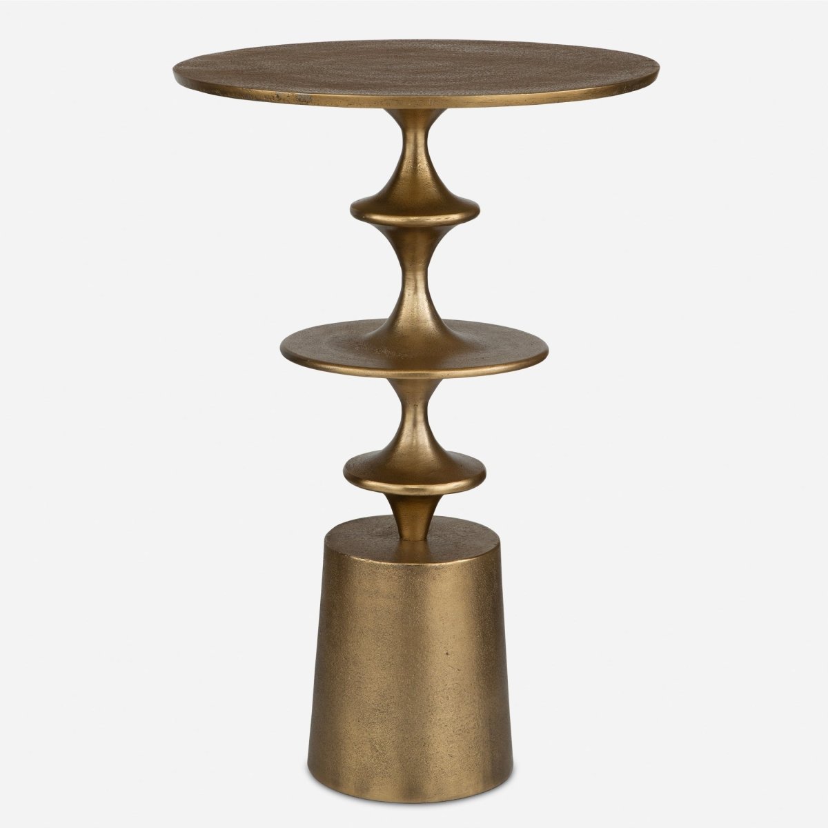 Flight Brass Accent Table - Uttermost - Accent Tables by Modest Hut