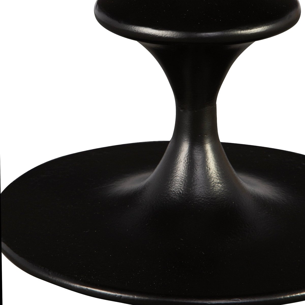 Flight Textured Black Accent Table - Uttermost - Accent Tables by Modest Hut