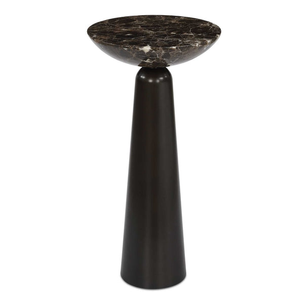 Hastings Brown Marble Accent Table - Uttermost - Accent Tables by Modest Hut