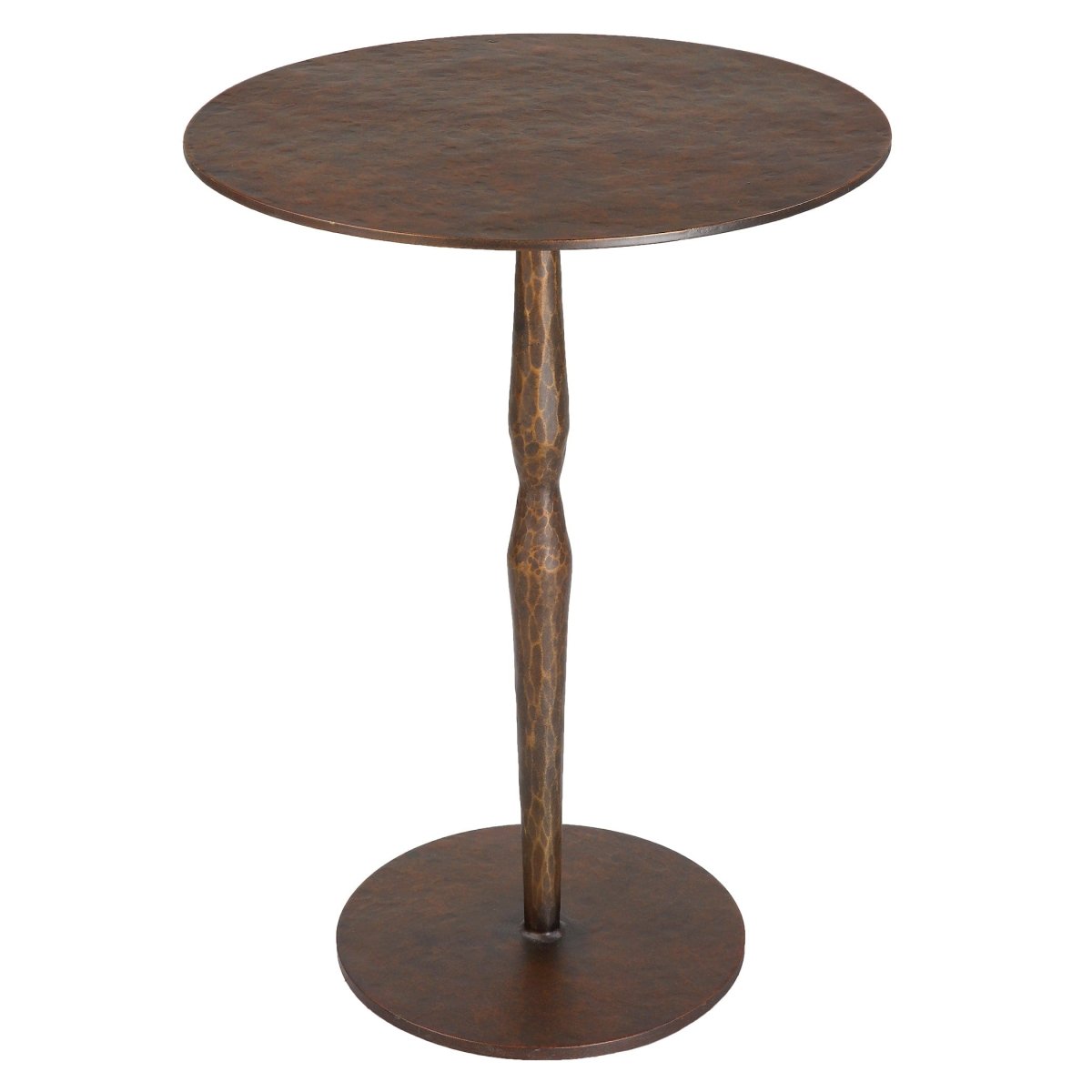 Industria Copper Bronze Accent Table - Uttermost - Accent Tables by Modest Hut